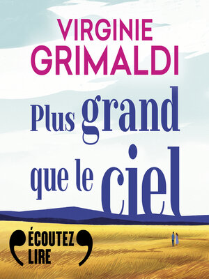 cover image of Plus grand que le ciel